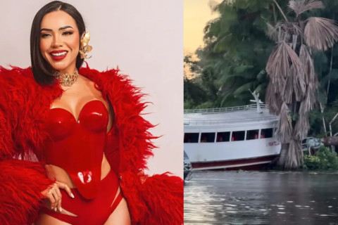Lancha com Viviane Batidão colide com árvores em rio do Pará e deixa feridos